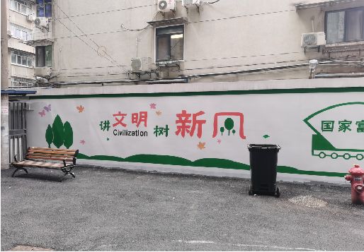 黄石社区墙绘